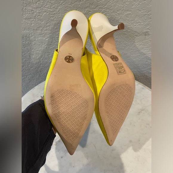 NEW Tory Burch Runway Women’s Satin Slingback Pump Size 8 - Picture 9 of 10